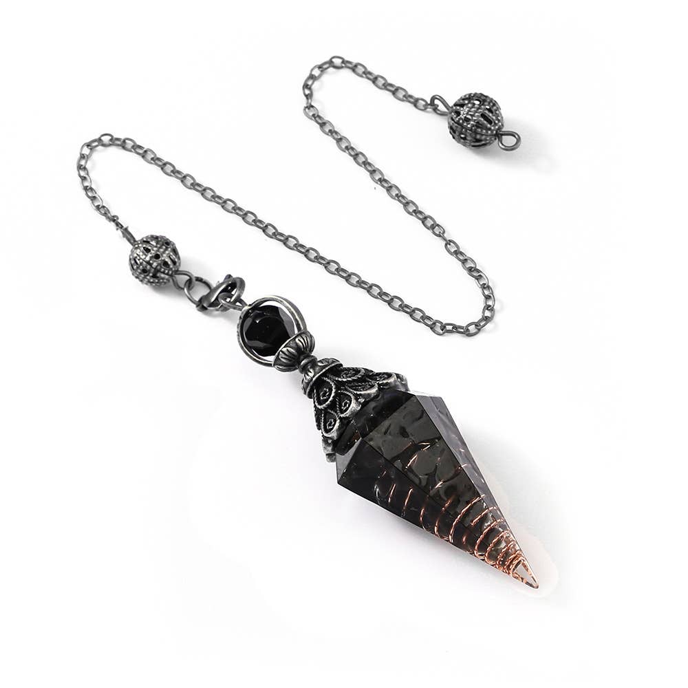 Gemcohub - Wholesale Spiritual Stone/Crystal - Hexagonal Pyramid Crystal Stone Pendulum6