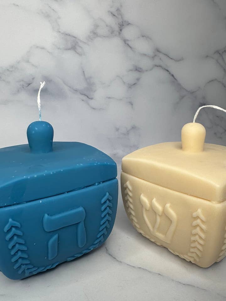 Dreidel Candle for wholesale by LitwLilit