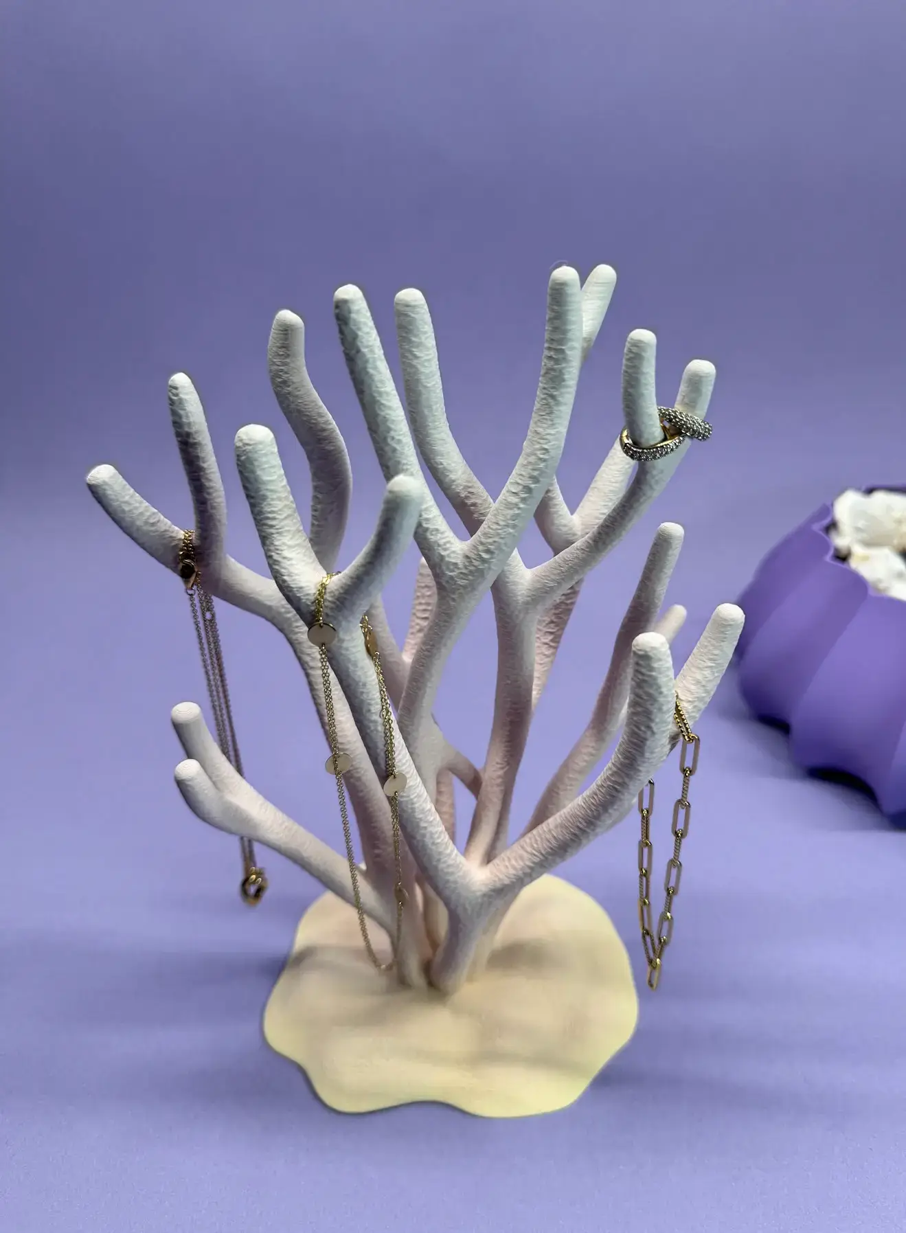 Roomberry - Vendita all'ingrosso Espositori e vetrine per gioielli - Portagioie a forma di corallo per collane, orecchini e elastici per capelli5