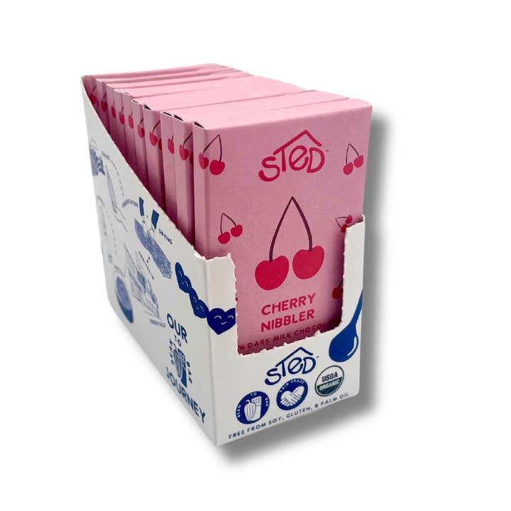 Sted Foods - Wholesale Chocolate Bar - Mini Cherry Nibbler - Seasonal4