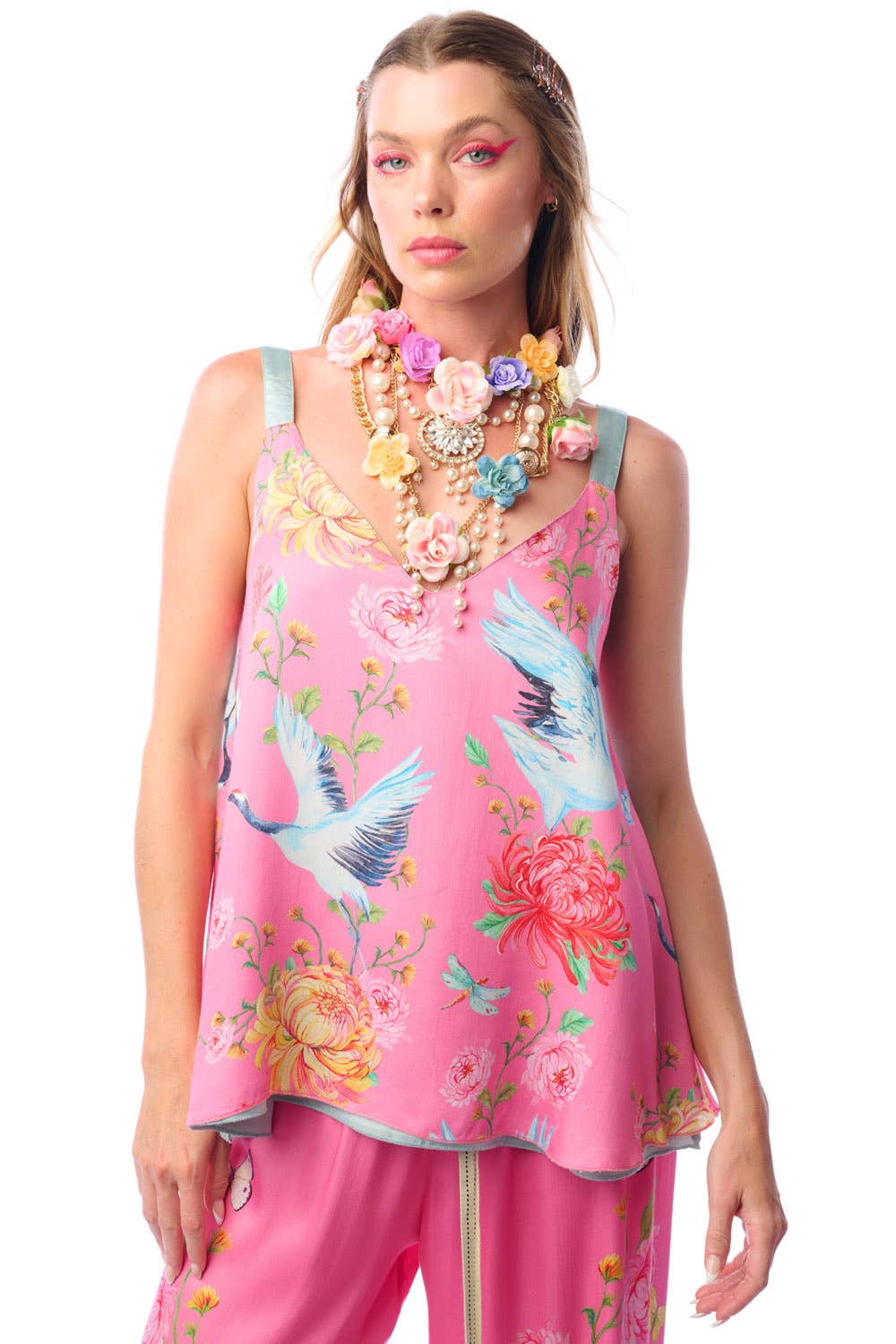 Rose Legenden om den vändbara cami med trana för wholesale på Faire6