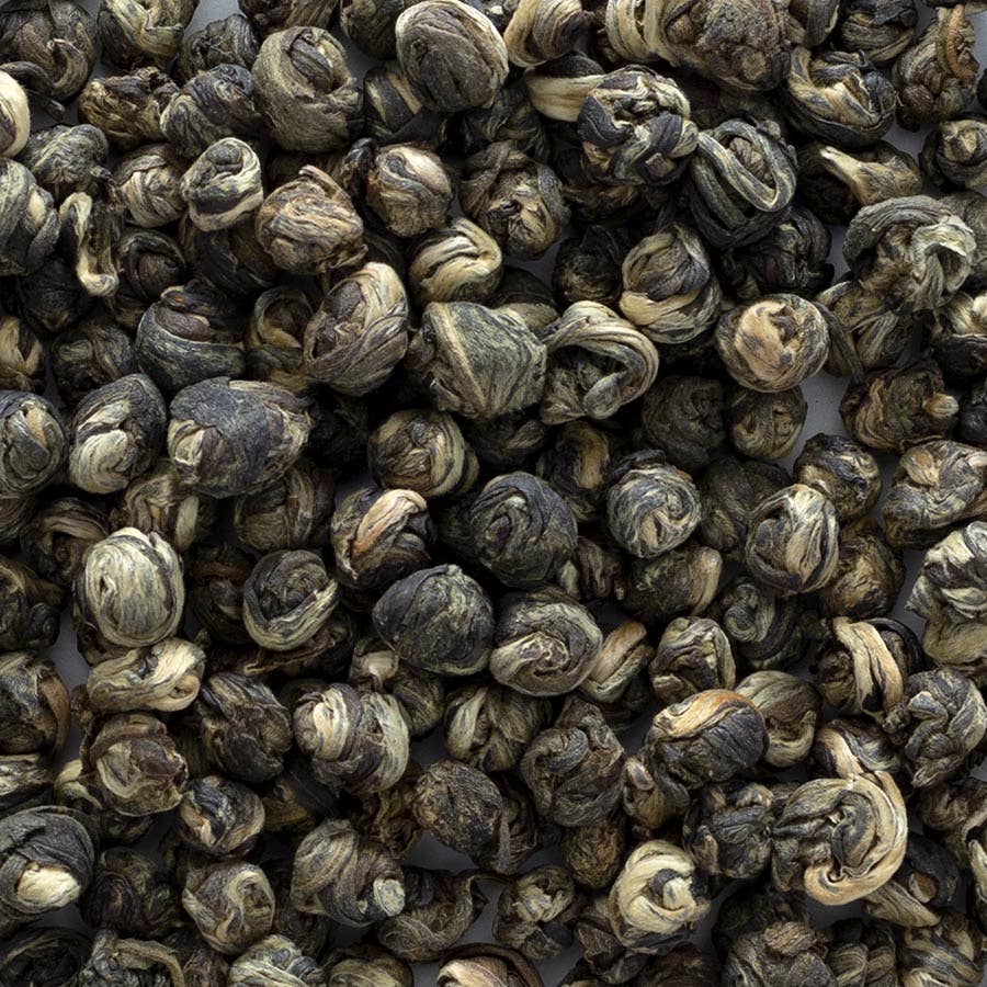 Frontier Co-op - Wholesale Loose Tea - Jasmine Pearls Green Tea, Organic, Kosher, Non ETO, Bulk 1lb2
