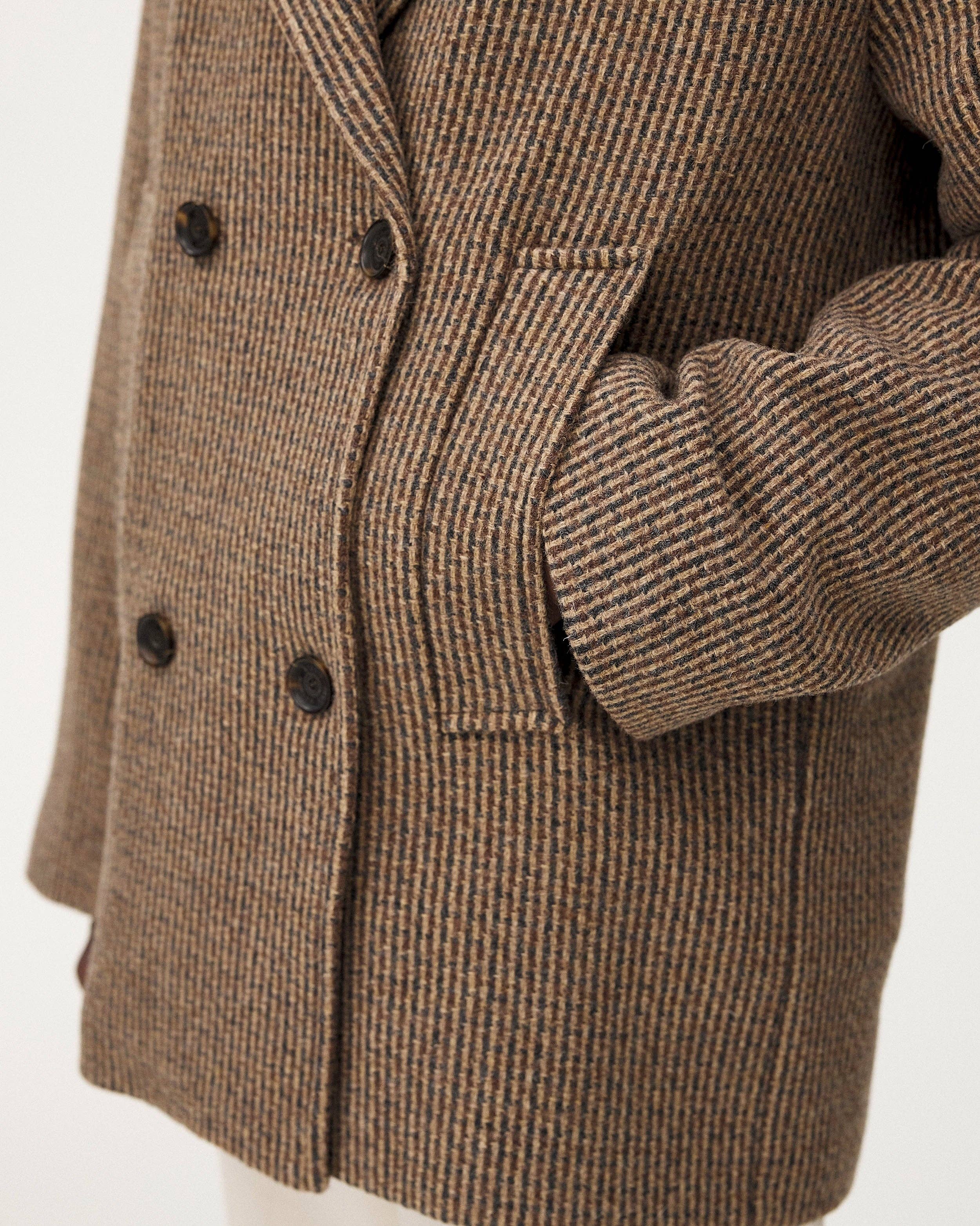 NOYOCO - Wholesale Peacoat - Women's - Dundee Cocoa Oversized Coat8