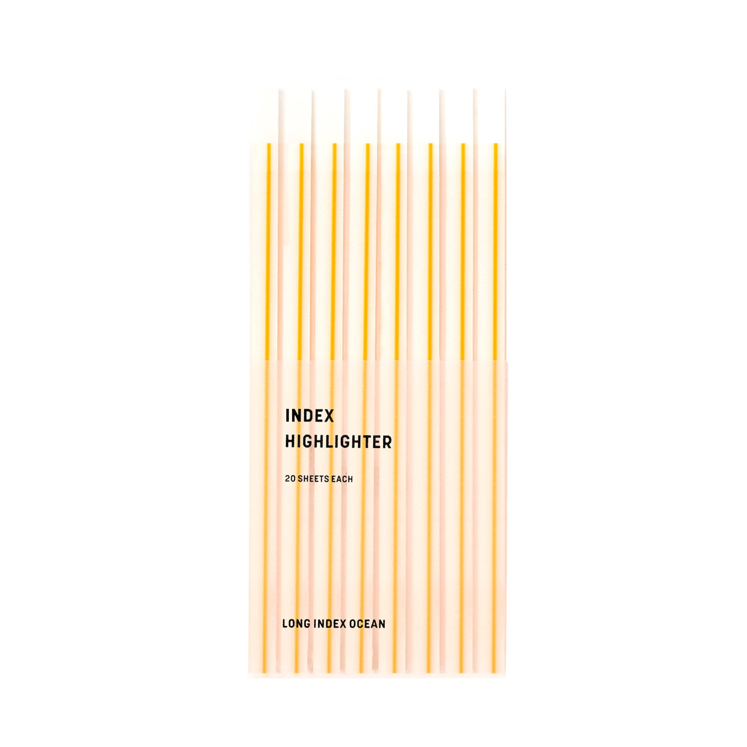 Ordinate - Wholesale Sticky Notes - Gelbe Linie | Lange Haftnotizen |0
