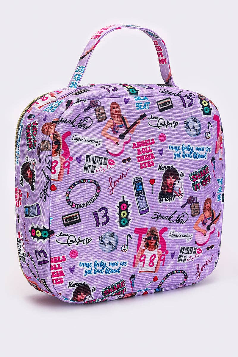 sassy kids palace – wholesale Lunch bag/box – Kids – Kids Girls Music Tour Lunch Boxes Bag1