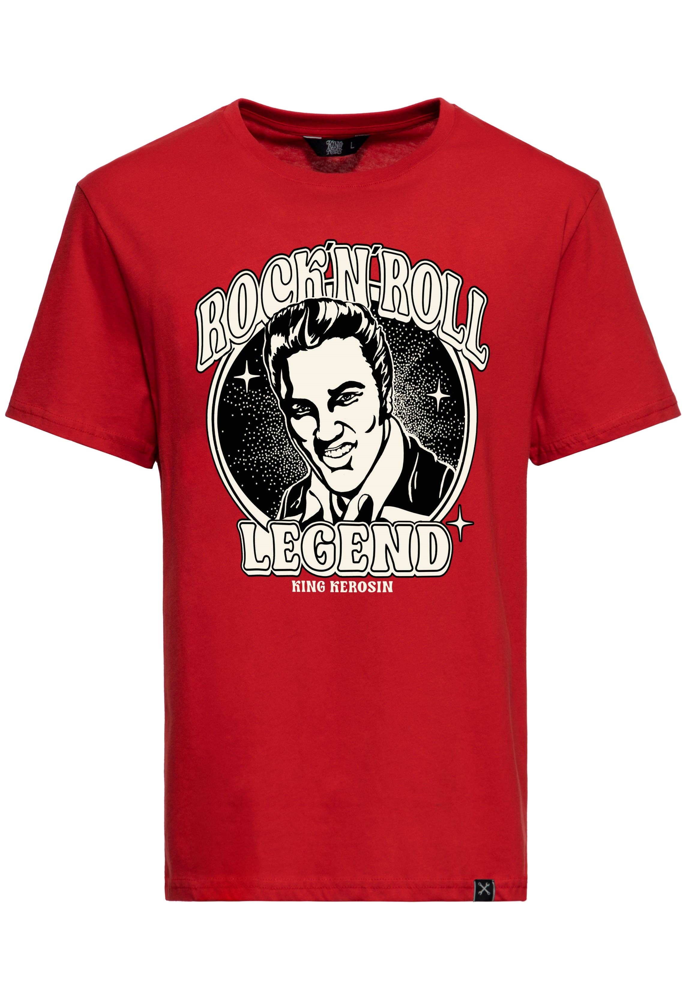 KING KEROSIN - Wholesale Screen Printed T-Shirt - Unisex - Rock 'n' Roll Legend Tee5