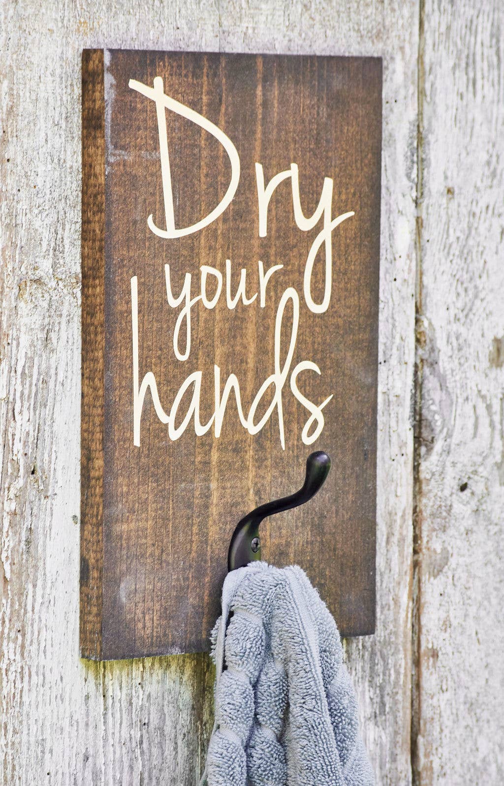 Red Roan Signs - Wholesale Sign - Dry Your Hands Towel Holder for Kids Bathroom3
