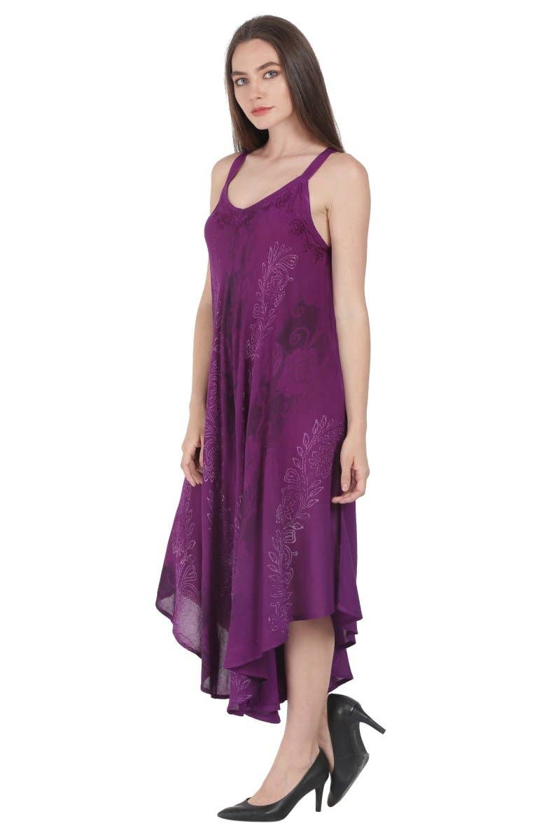 Assorted Colors Floral Tie Dye Jumper JP-20304 for wholesale on Faire3