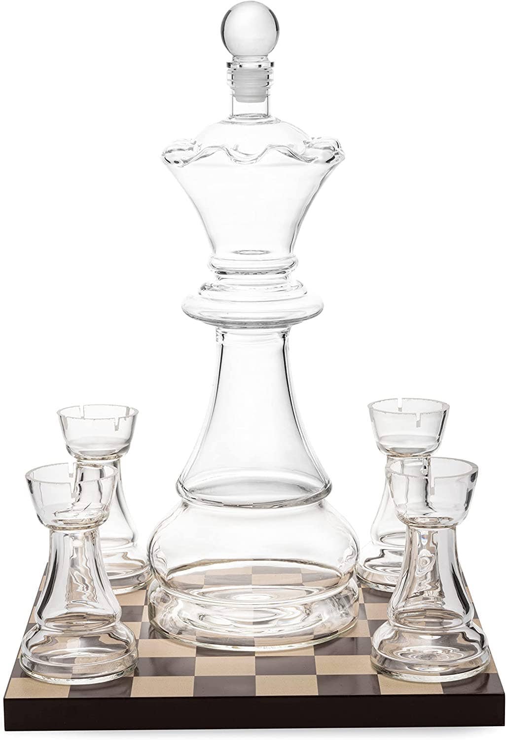 The Wine Savant /  Khen Glassware - Vendita all'ingrosso Decanter - Nuovo set di decanter per scacchi di The Wine Savant4