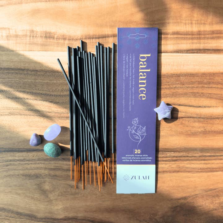 Balance Incense, 20 sticks per pack for wholesale by Zulah Canada