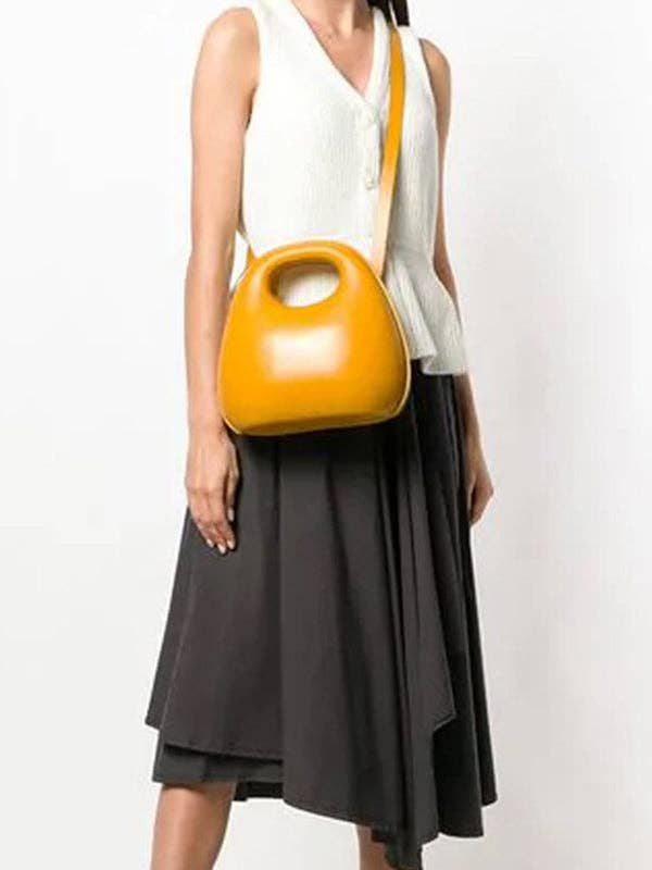 VividLux - Vente Sac à main avec poignée sur le dessus – femme - Sac bandoulière VividLux en simili cuir à design géométrique ajouré et découpes7