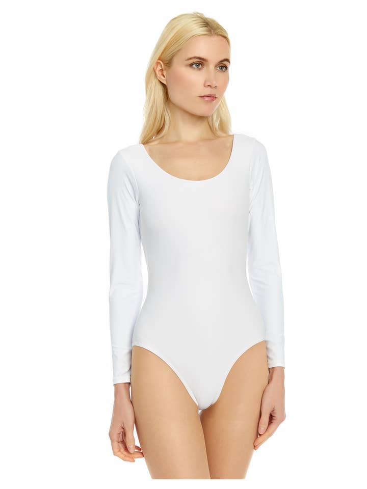 Leveret Pajamas - Wholesale Bodysuit – Women’s - Womens Long Sleeve Leotard17