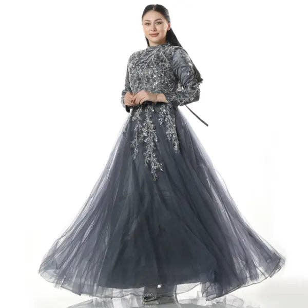 Palestinian Elegance - Wholesale Dress - Women's - Dew Branches Gown0