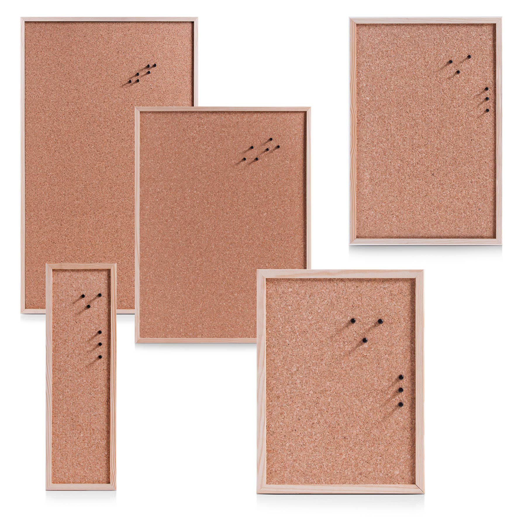 nature Pinboard, cork/pine for wholesale on Faire4