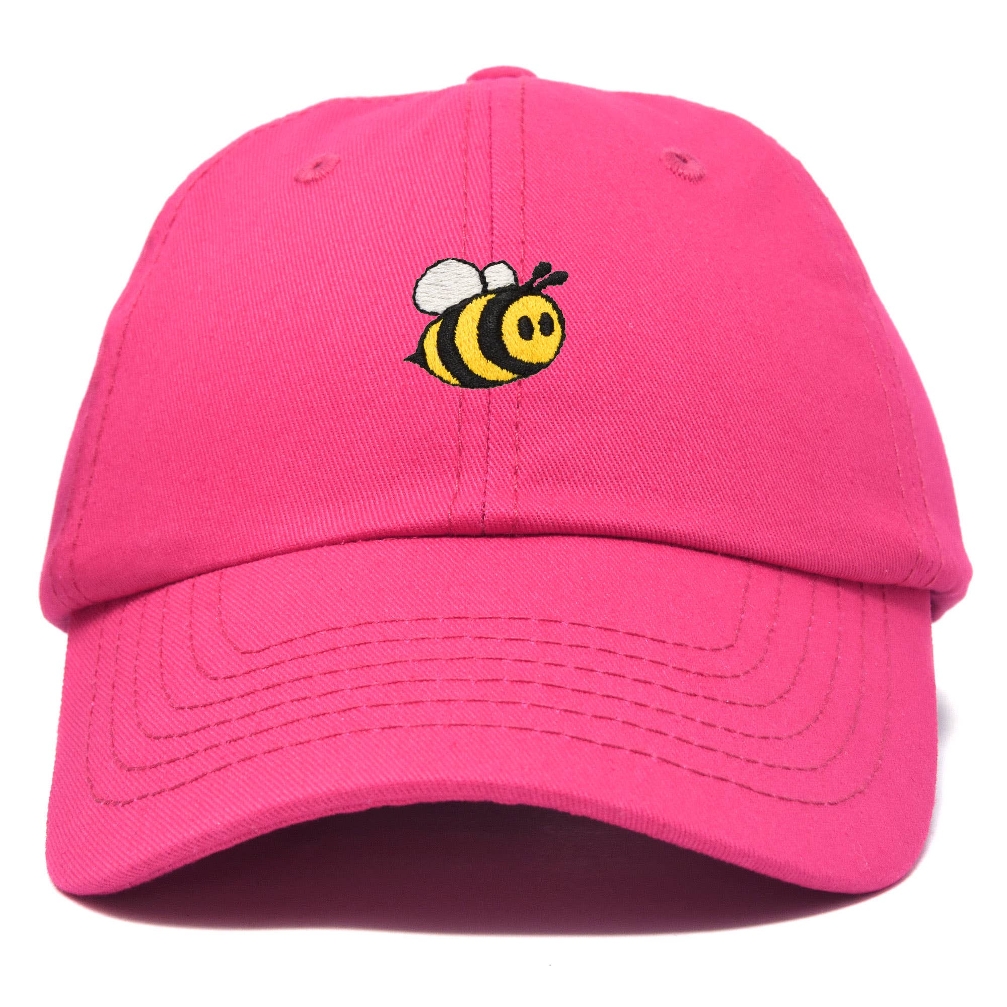Dalix - Wholesale Baseball Cap - Unisex - DALIX Bumble Bee Baseball Cap Dad Hat Embroider Womens Girls24