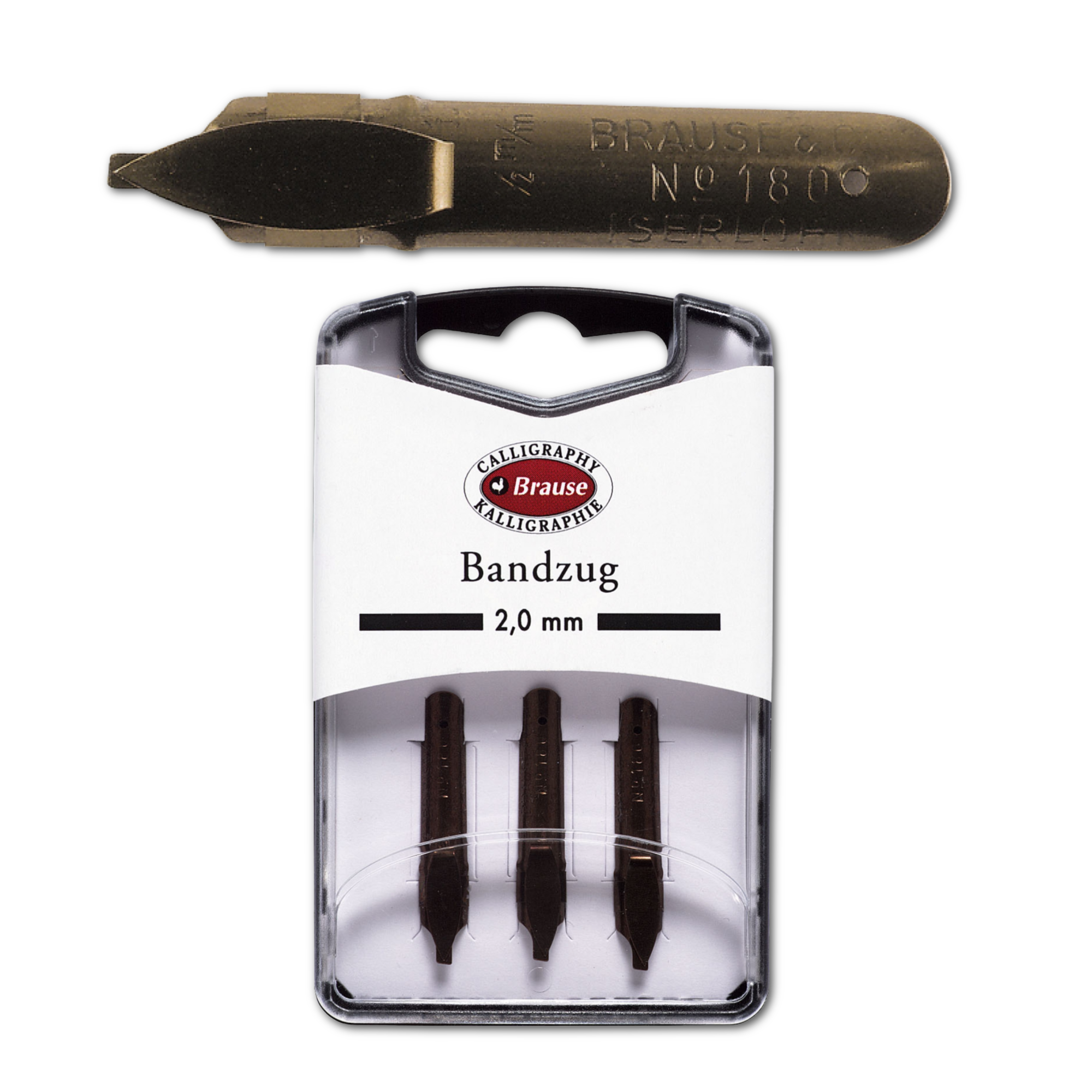 Exaclair - Wholesale Pen - Brause Calligraphy Nib - Bandzug - 7 Sizes6