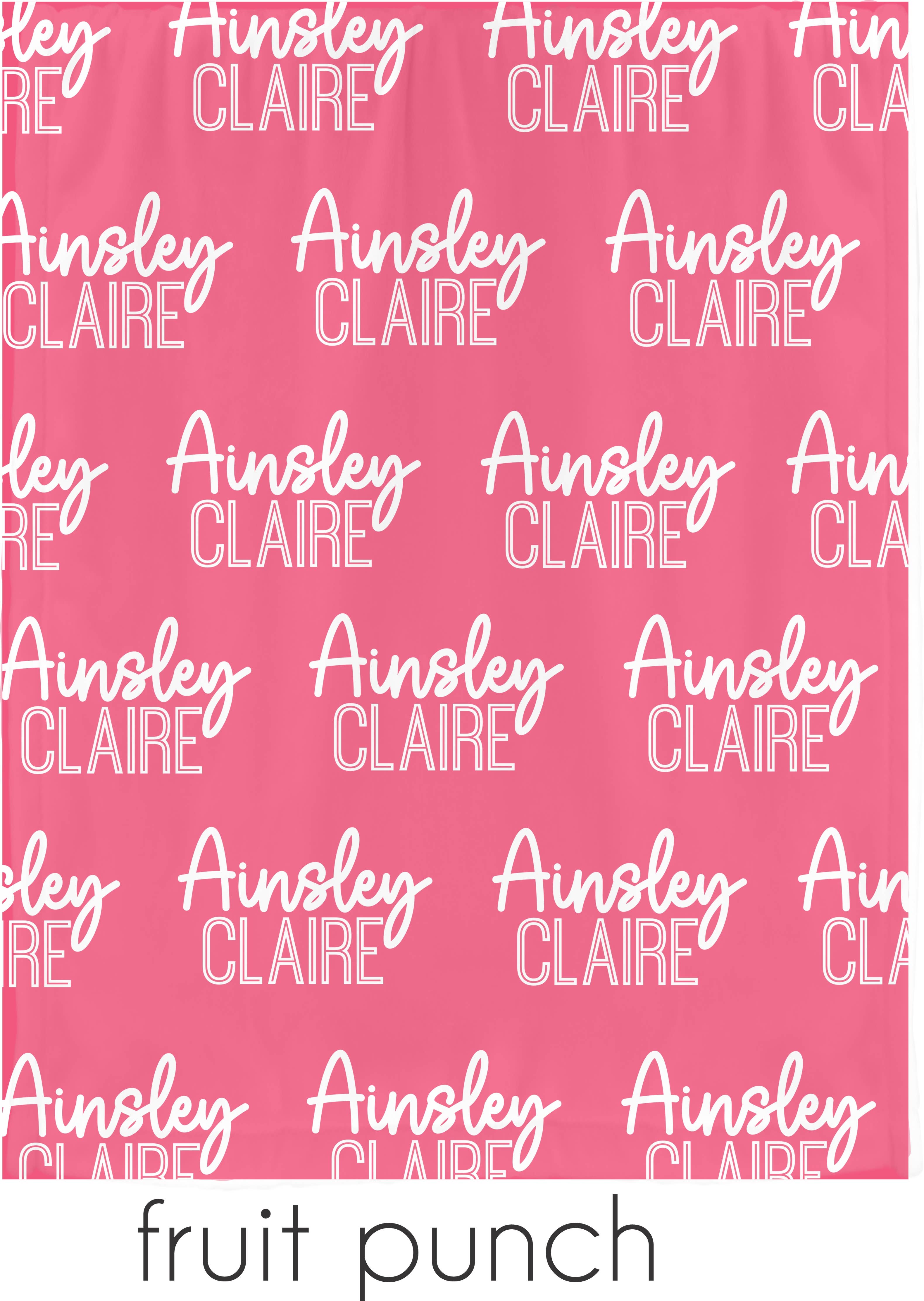 Monogram Junkie – wholesale Bedding blanket – Kids & Baby – Personalized Baby Blanket with Name for Girls5