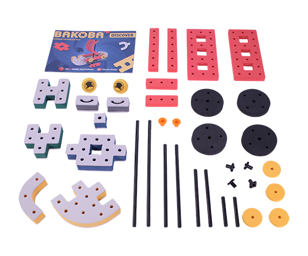 BAKOBA - Wholesale Building Set - Kids - Discover Toy Building Set with 38pcs, 3+ Years1