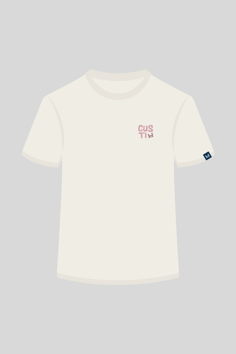 Custi Mikelo: Made in Spain - Vendita all'ingrosso Maglietta serigrafata - Uomo - Maglietta Trust The Process Crema | Auckland6