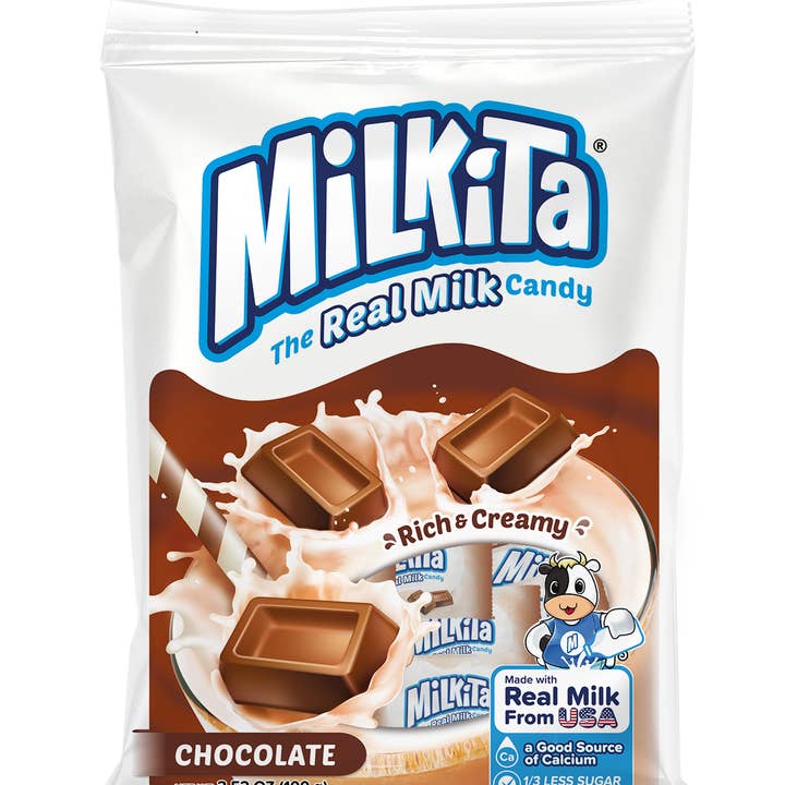 Milkitacandy - Vendita all'ingrosso Toffee - Milkita La Vera Caramella al Latte Cioccolato 12 pezzi0