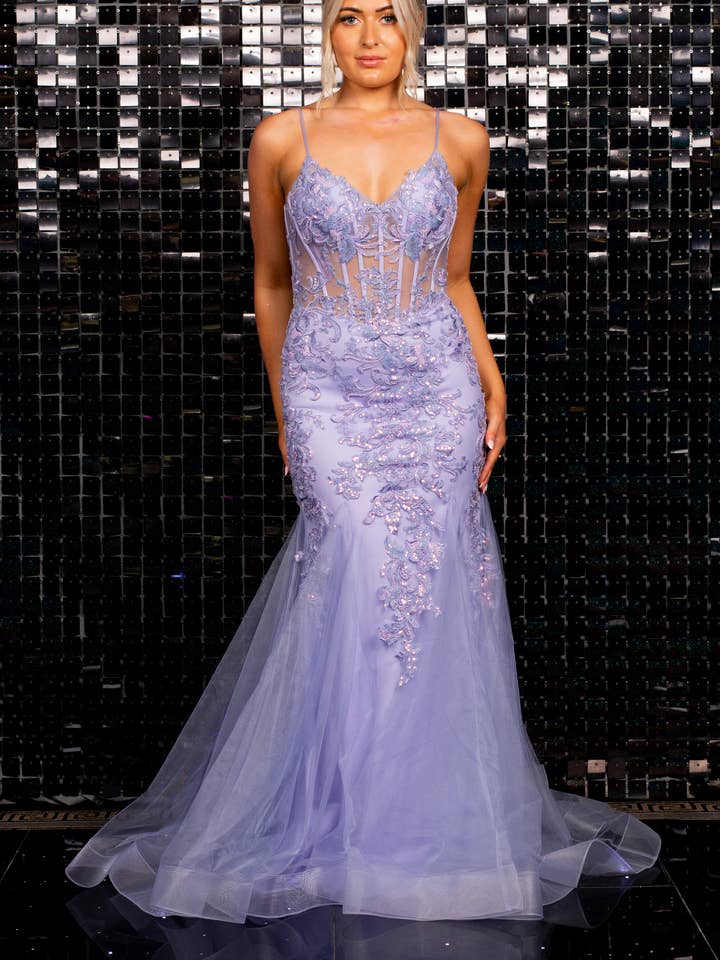 GiGi Lilac FINAL STOCK - DISCONTINUED COLOUR for wholesale by Ruby Prom