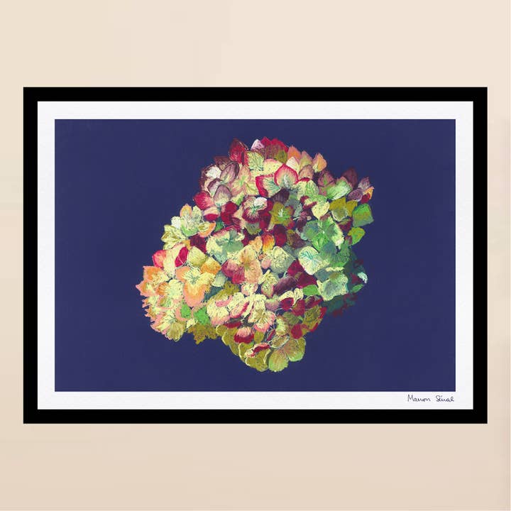 Pastel - Hydrangeas for wholesale by L'Esquermoise par Manon Sénal