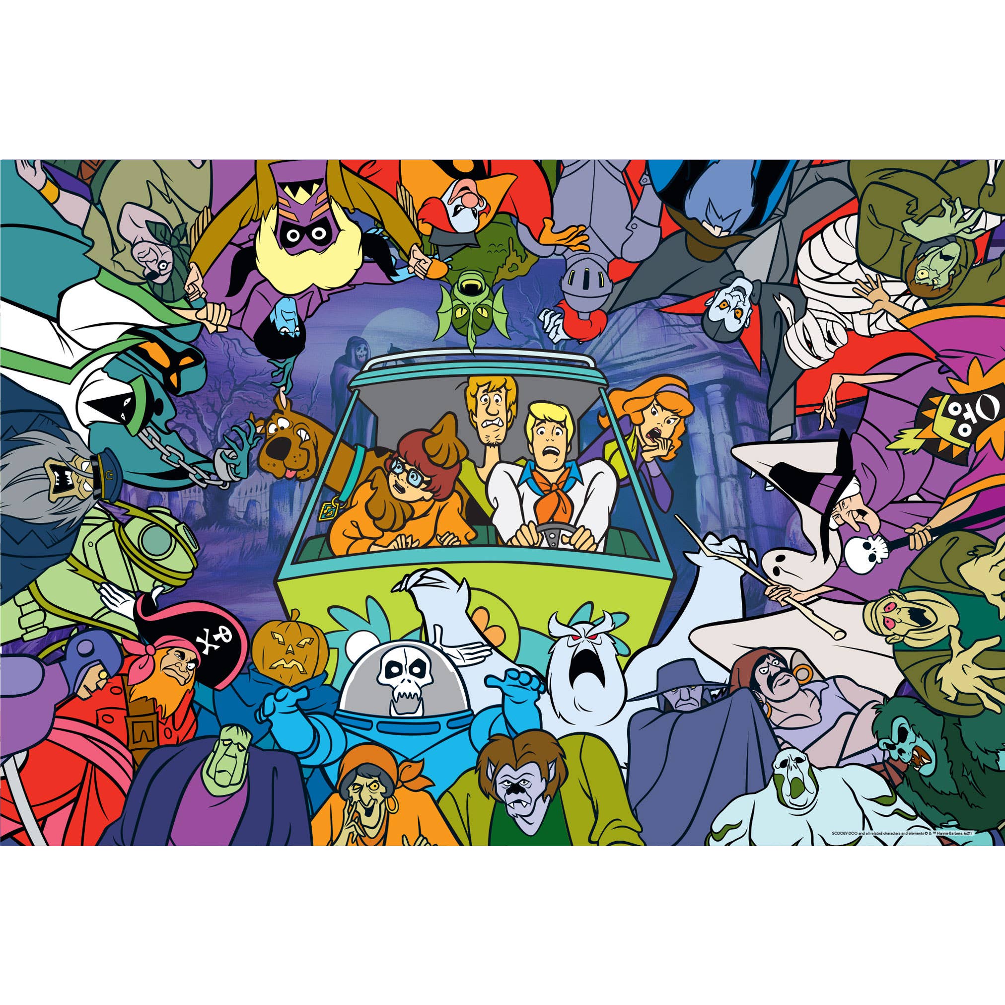 Paper House Productions - Wholesale Puzzle - Kids - Scooby Doo Classic Monsters1