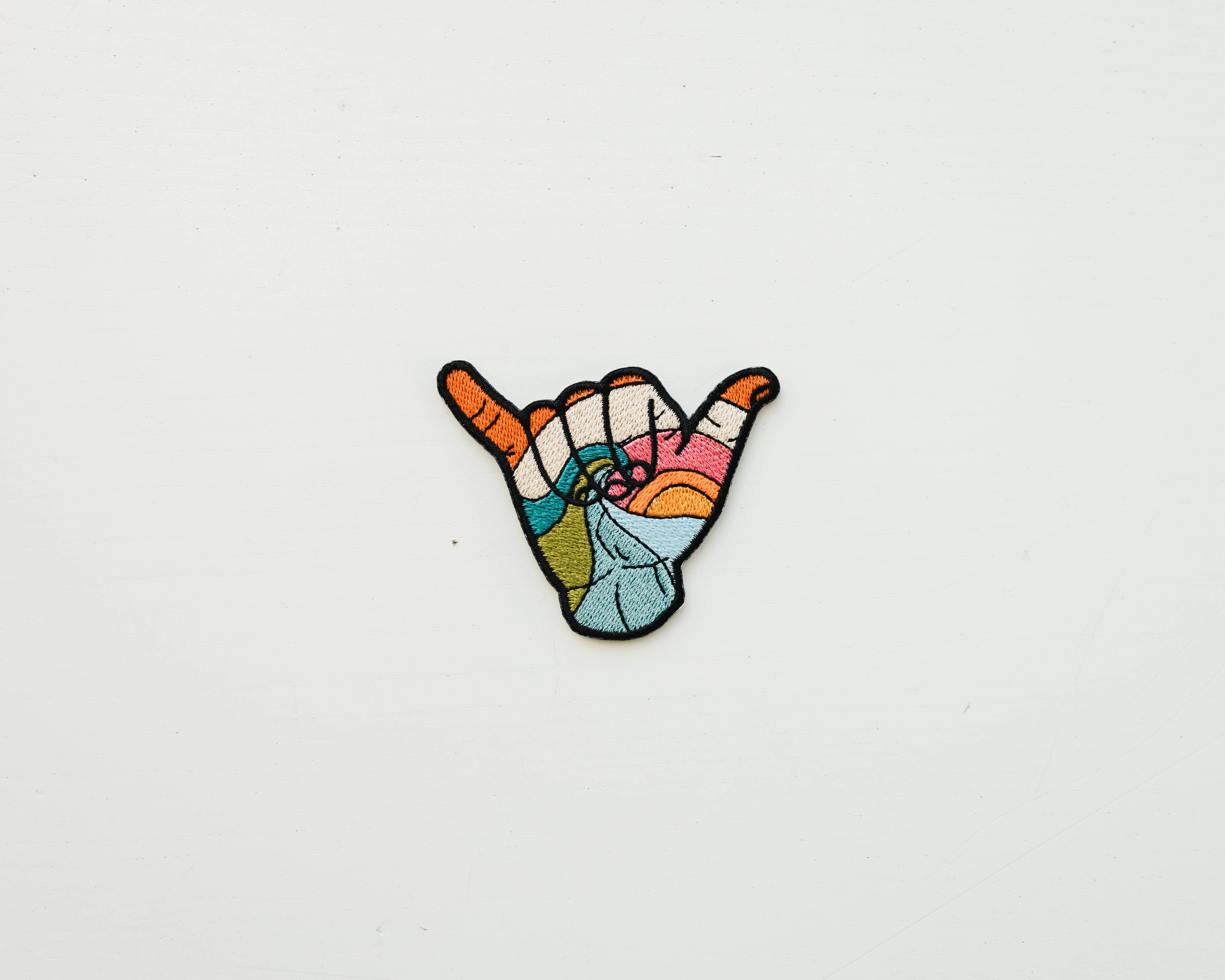Sticker Girl - Wholesale Patch - Hang Loose geborduurde strijkapplicatie2