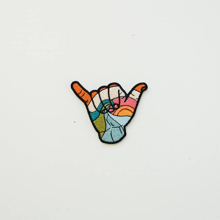 Sticker Girl - Wholesale Patch - Hang Loose Embroidered Iron On Patch2