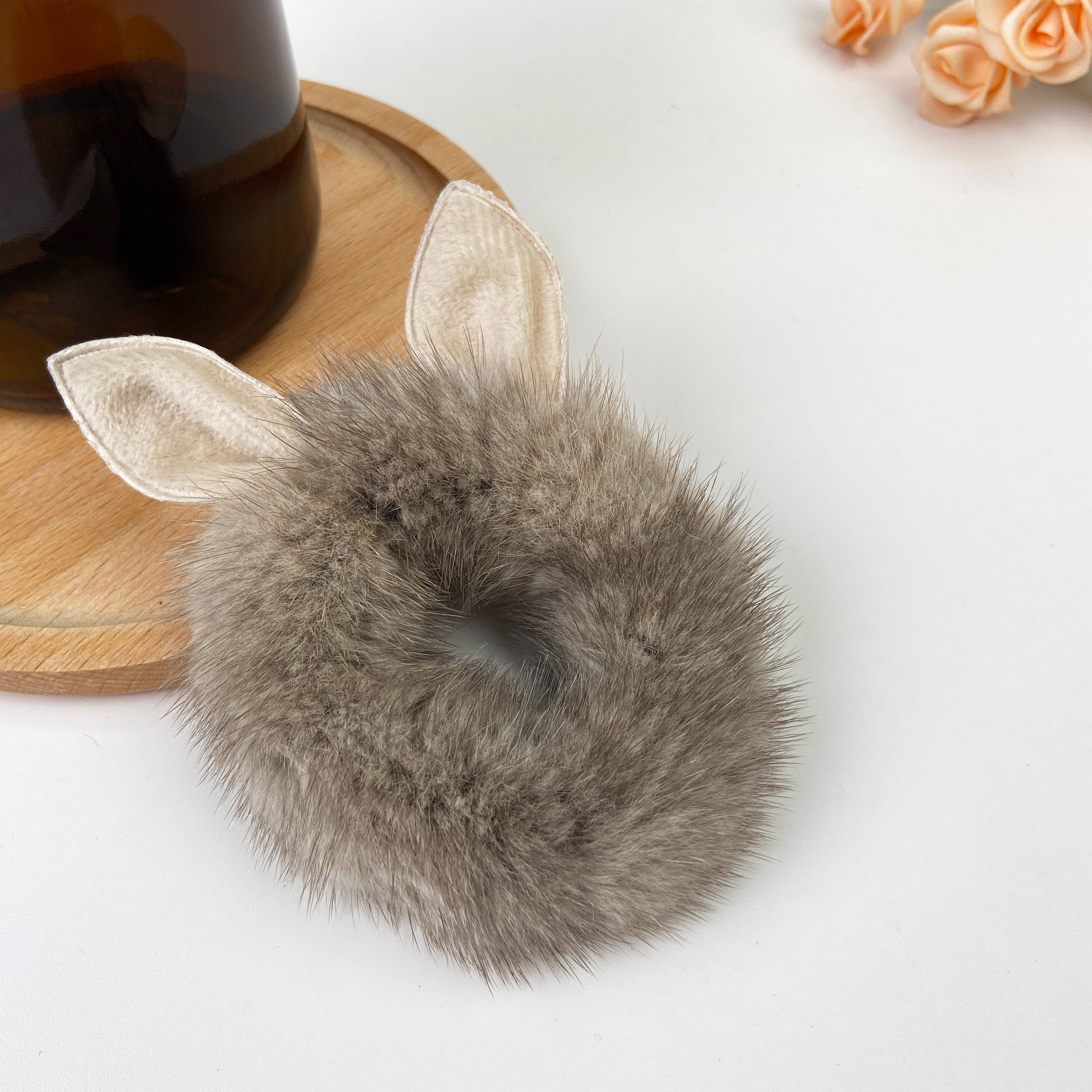 SoapElenGlen - Wholesale Hair Tie - Mink Fur Cute Hair Tie8