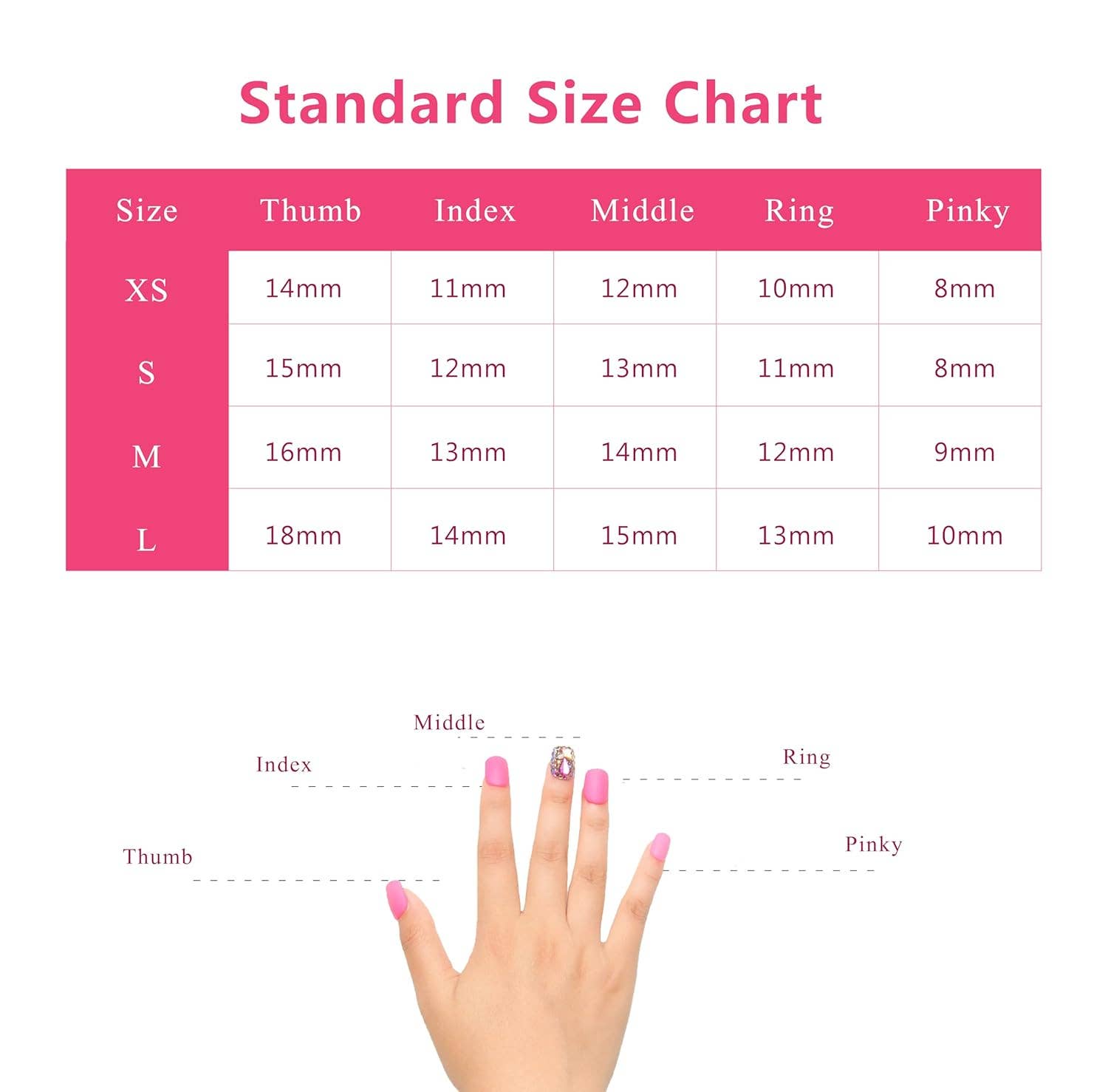 Laflare - Wholesale Press-On/Fake Nails - LOVFUL Gothic Romance Handmade Reusable Full Cover Press on Nails H3332