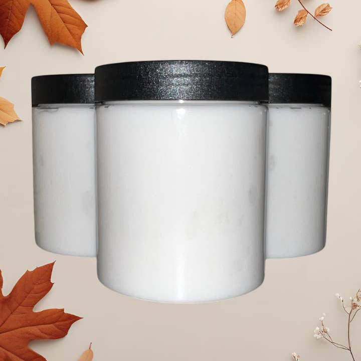 White Label Fall Body Butters for wholesale by Wild Rayne Mercantile