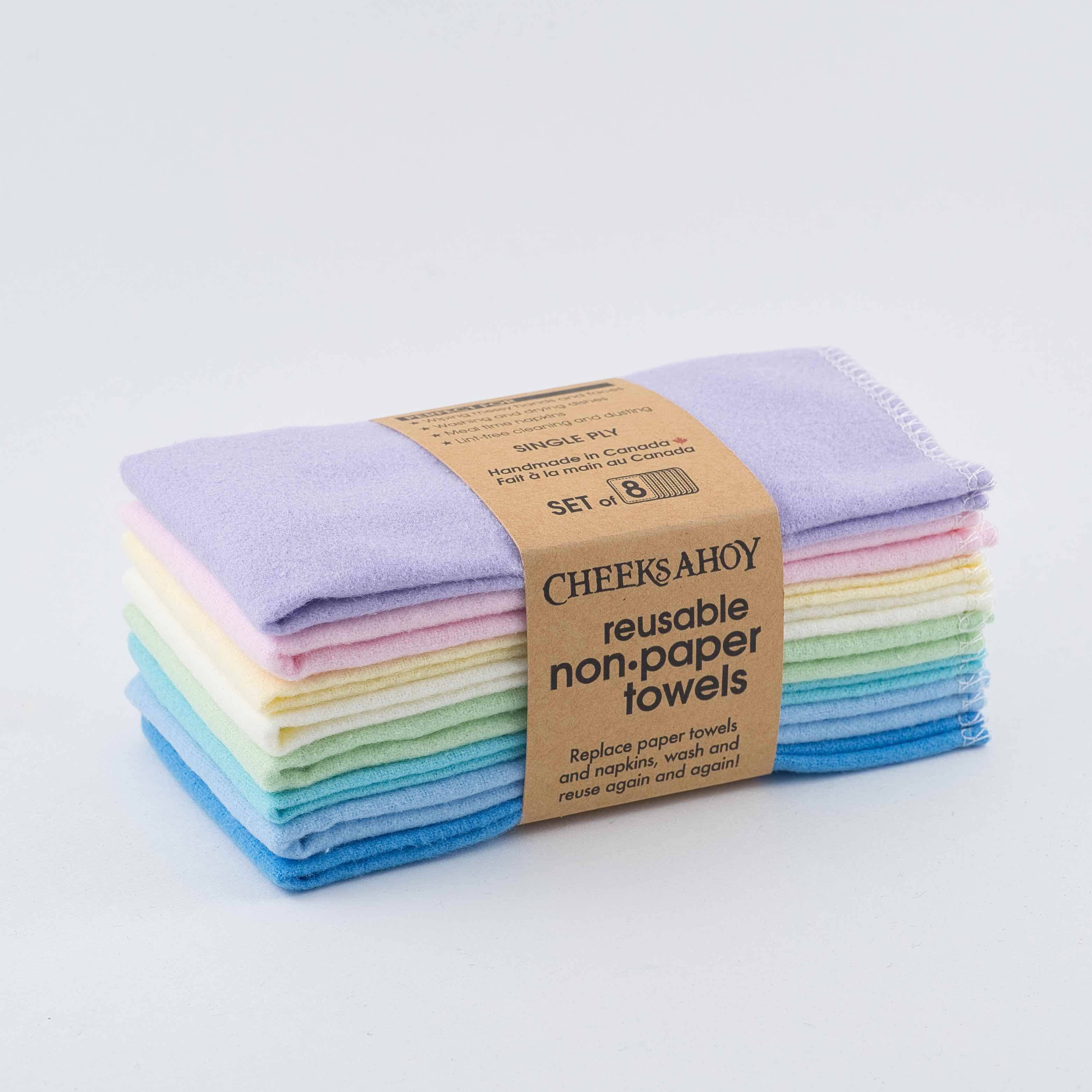Cheeks Ahoy – wholesale Dishcloth – Reusable Non-Paper Towels - Single-Ply3