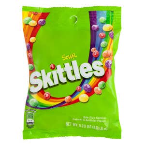L&F Universal Goods - Wholesale Hard Candy - Skittles Sour 12/5.7OZ