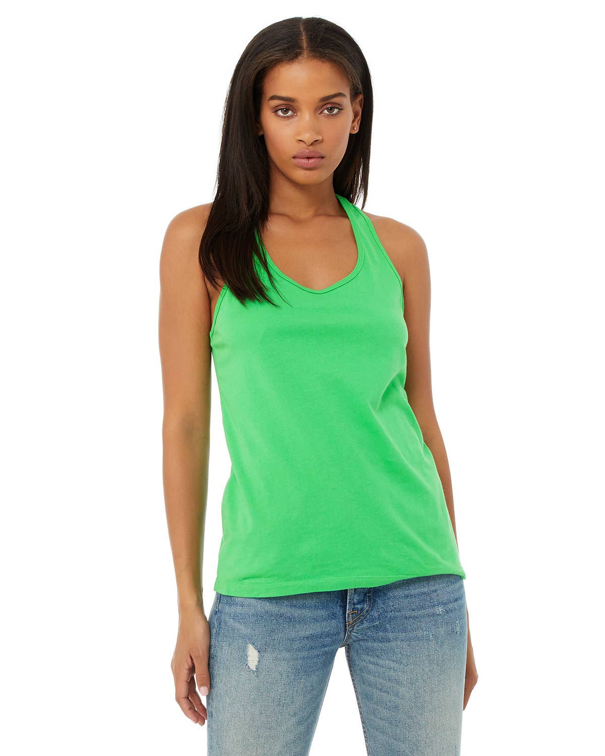 Total Apparel - Wholesale Tank Top - Women's - Bella + Canvas Ladies' Jersey Racerback Tank | B600814