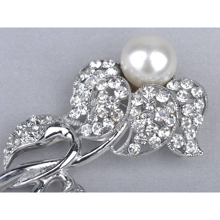 AK Brand – Engroshandel Broche – Perle perle blomst Bud buket brude Pin broche5