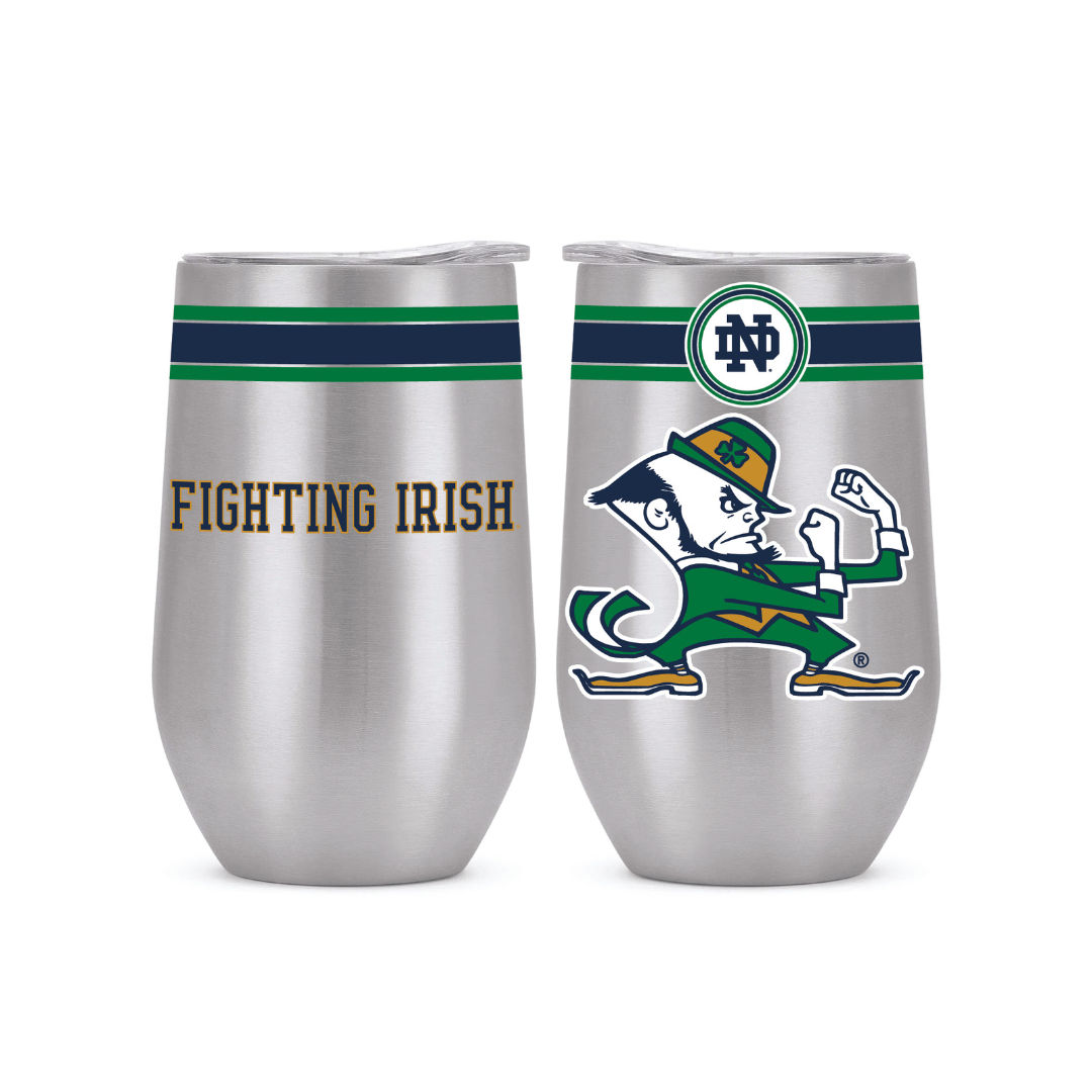 Indigo Falls - Wholesale Insulated Mug/Tumbler - 16oz Notre Dame Classic Stainless Steel Tumbler2
