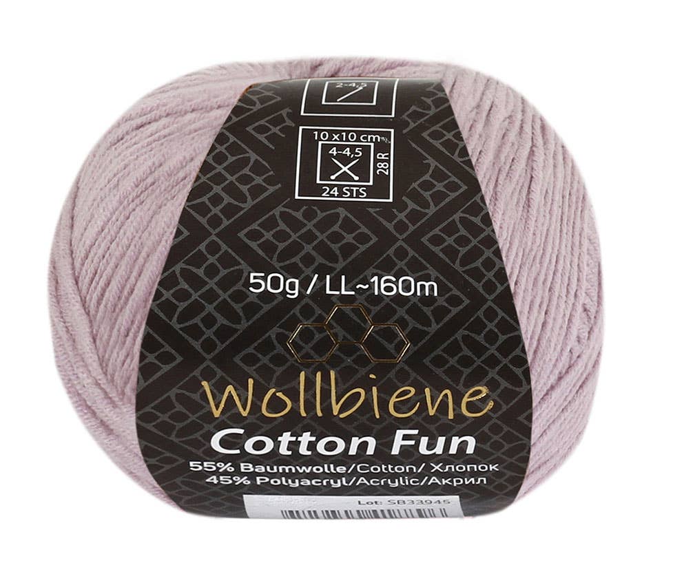 Wollbiene - Wholesale Yarn - Cotton Fun all-season wool 50g knitting wool cotton mix5