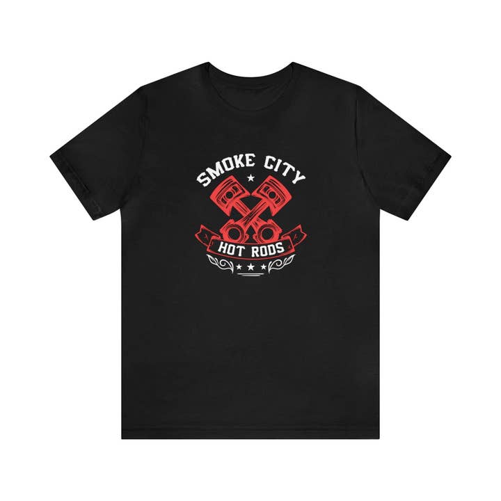 Smoke City Hot Rods Unisex T-shirt for engroshandel hos RC'nSONS