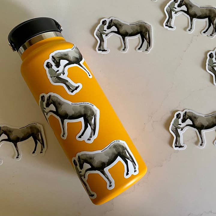 🐴 Misty & Marguerite Vintage Sticker
for wholesale by Saddle Seeks Horse