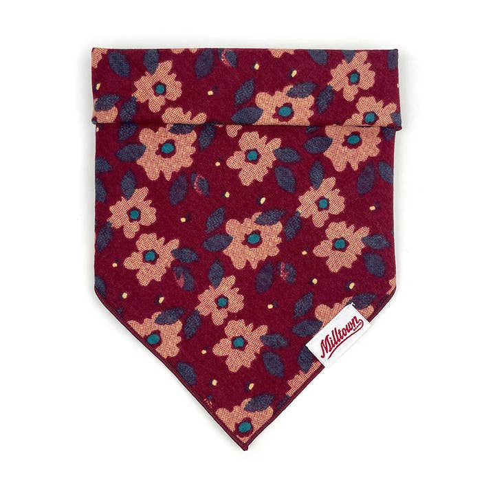 Bandana carré pour chien - Jane pour la vente par Milltown Brand