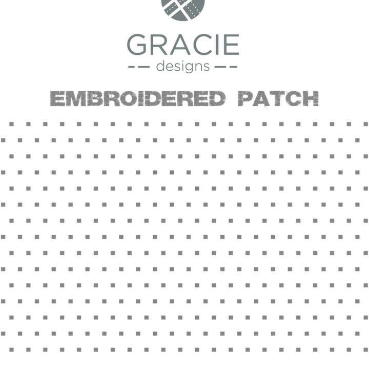 Gracie Designs - Wholesale Patch - Wisconsin Embroidered Patch Iron on - Trucker Hat Bar DIY