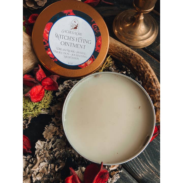 Sacred Lore - Wholesale Meditation Supplies - Witch's Flying Ointment, Astral Travel, Dream Magic