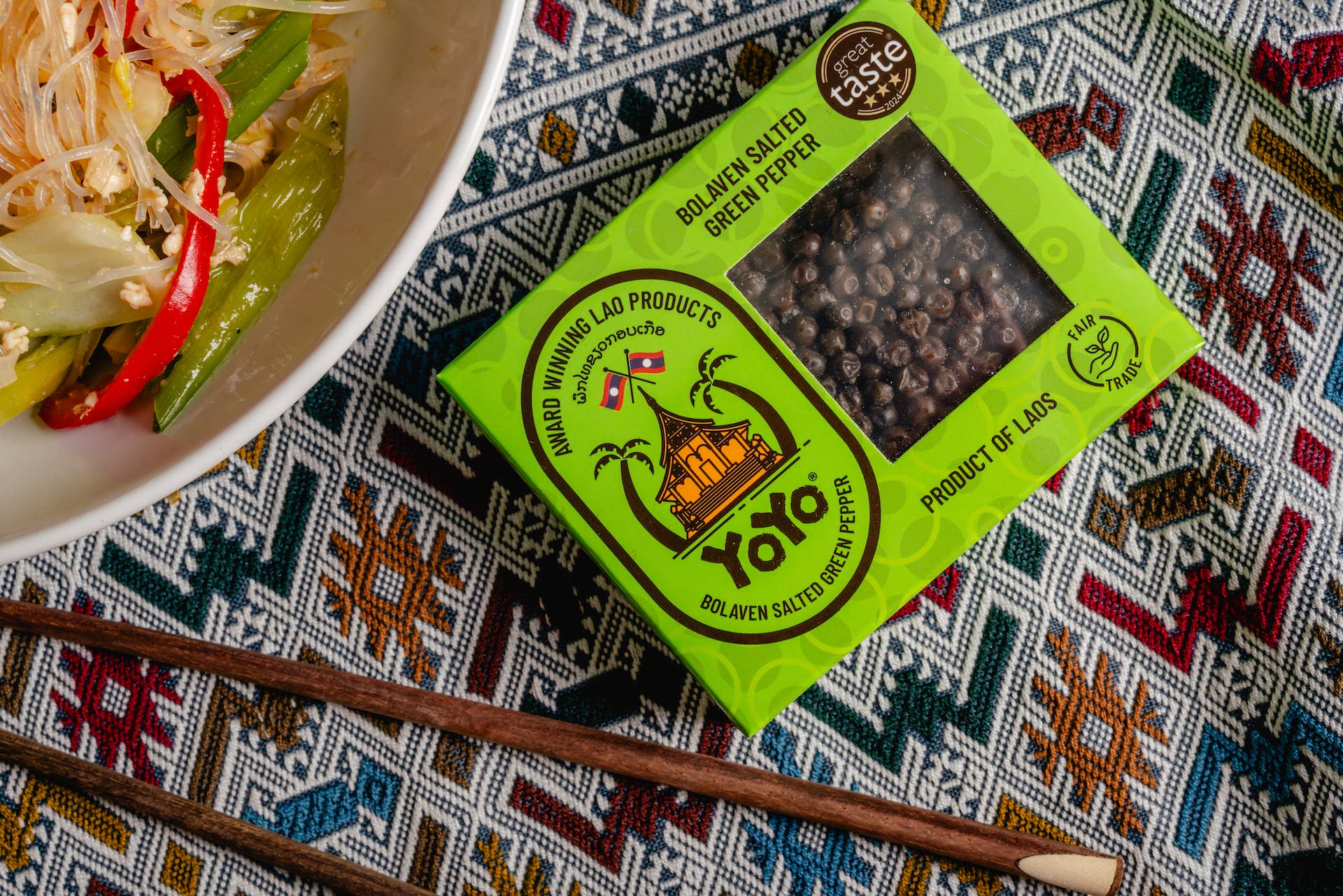 Yoyo Laos Sauce Ltd – wholesale Pepper/peppercorns – Yoyo Bolaven Salted Green Pepper2