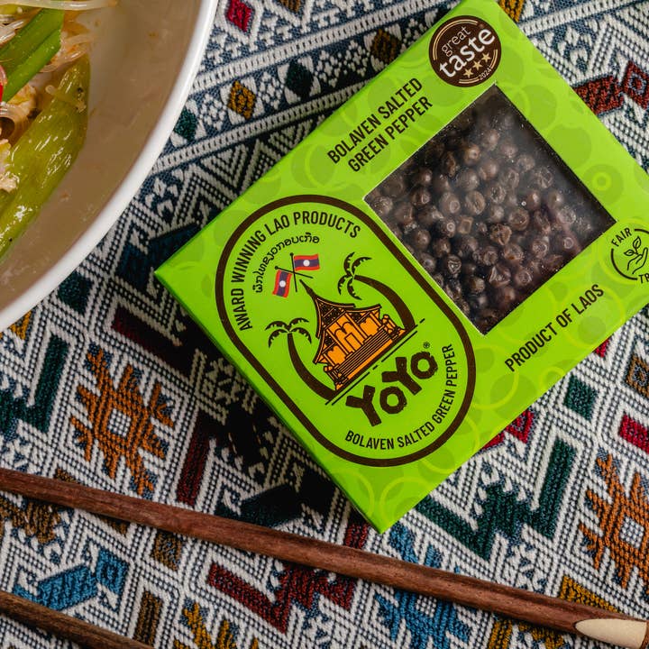 Yoyo Laos Sauce Ltd – wholesale Pepper/peppercorns – Yoyo Bolaven Salted Green Pepper2