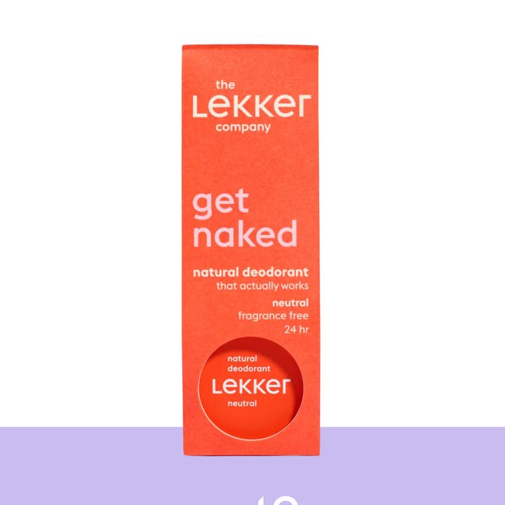 Deodorant cream neutral (x12) for wholesale by The Lekker Company