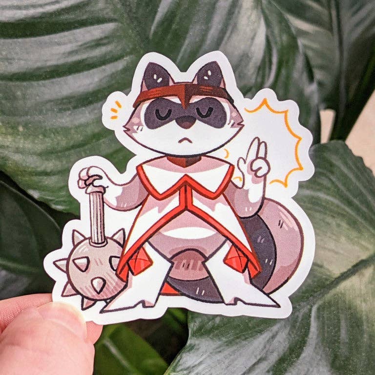 Milky Tomato - Wholesale Sticker - D&D Raccoon Stickers!2