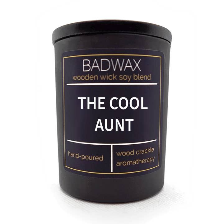 The Cool Aunt - Woodwick Candle for wholesale by BADWAX®