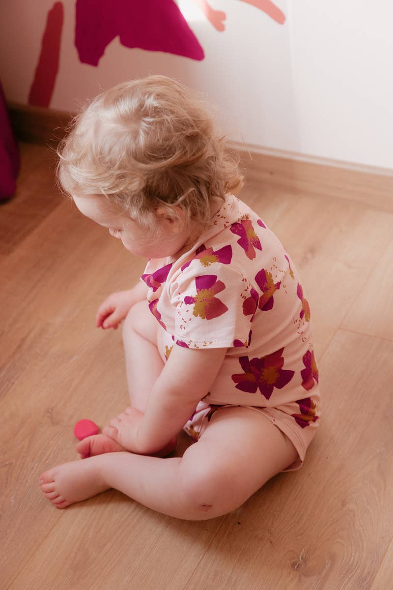 Eglantine et Zoé - Wholesale Fabric - Anémona Nude Cotton Jersey Fabric15