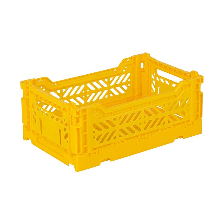 AyKasa - Mini Crate - Yellow for wholesale by Pinky's Wholesale